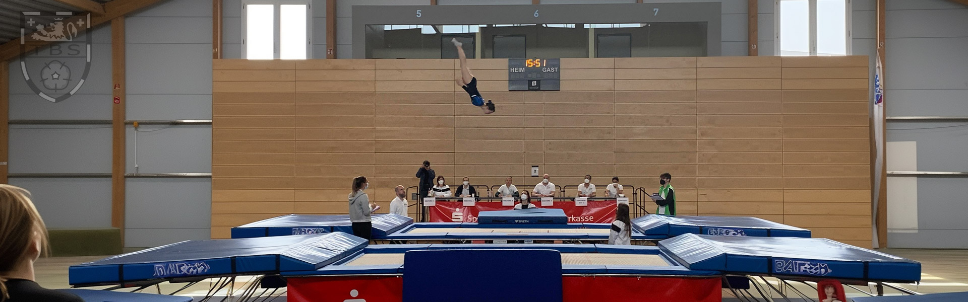 Trampolin-Sport beim TBS Verein Saarbrücken Saarland Trampolin Springen